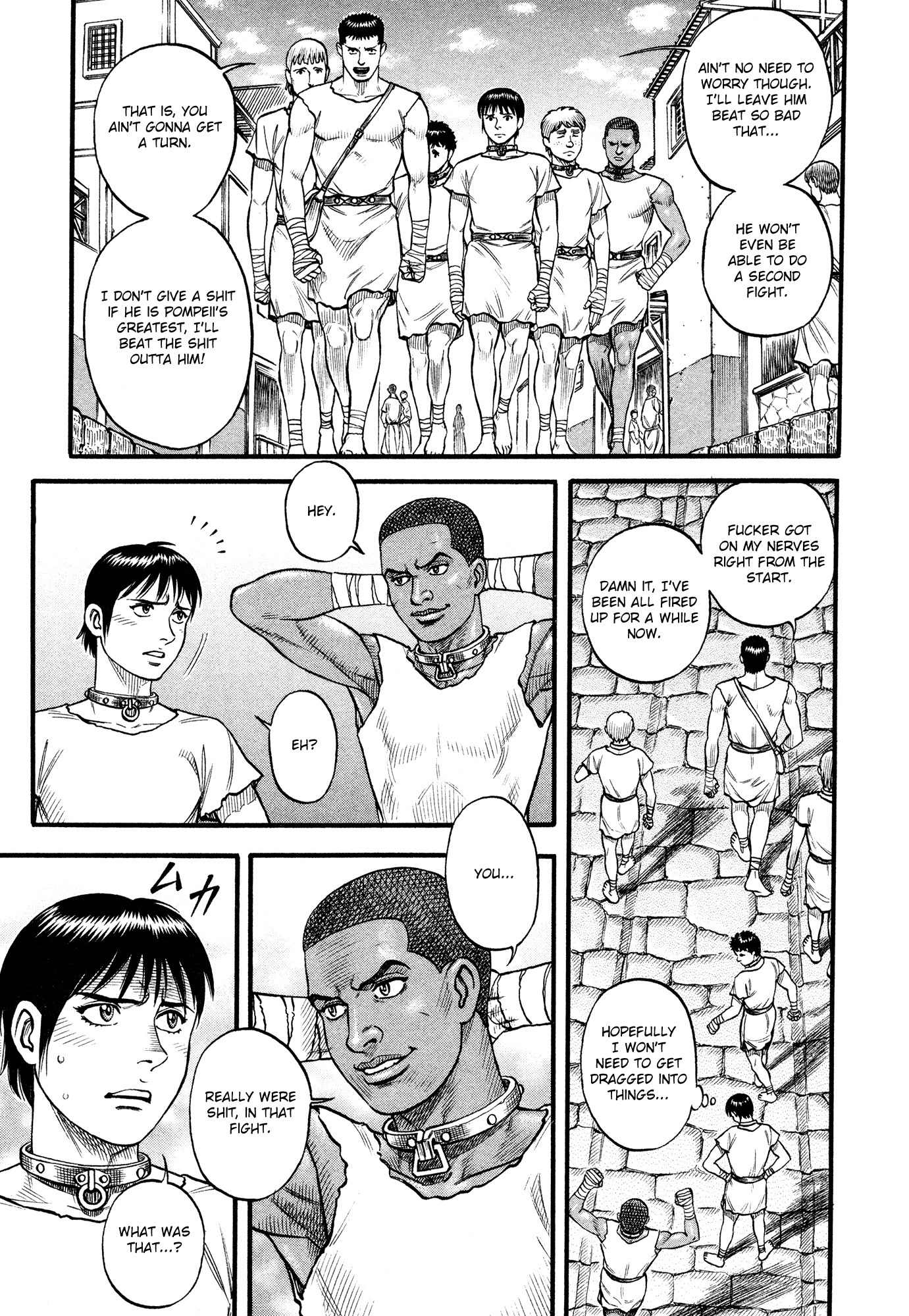 Kento Ankokuden Cestvs Chapter 99 page 3 - Chapter 99: The Slave Boxers' Dinner