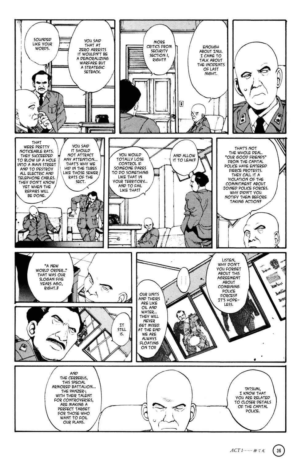 Kerberos Panzer Cop Chapter 1 page 35 - Chapter 1