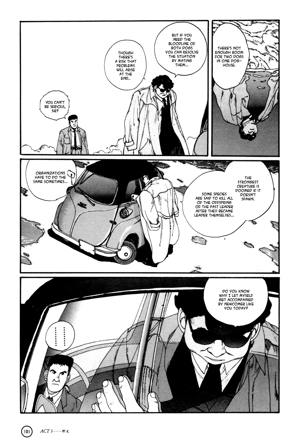 Kerberos Panzer Cop Chapter 3 page 12 - Chapter 3: ACT 3 - STRAY DOG