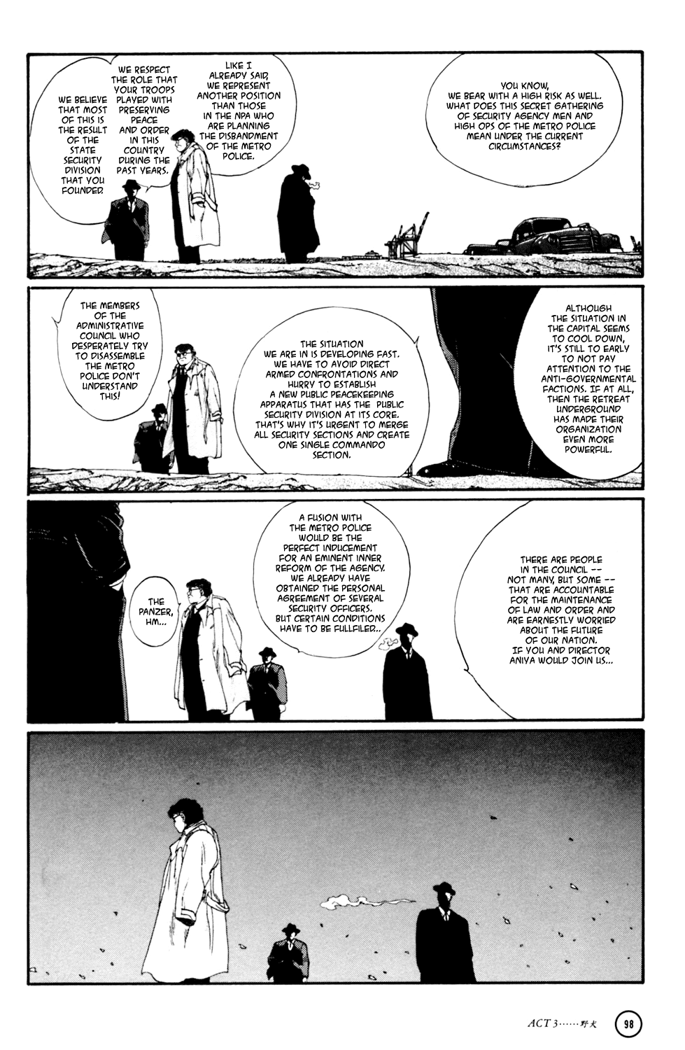Kerberos Panzer Cop Chapter 3 page 9 - Chapter 3: ACT 3 - STRAY DOG