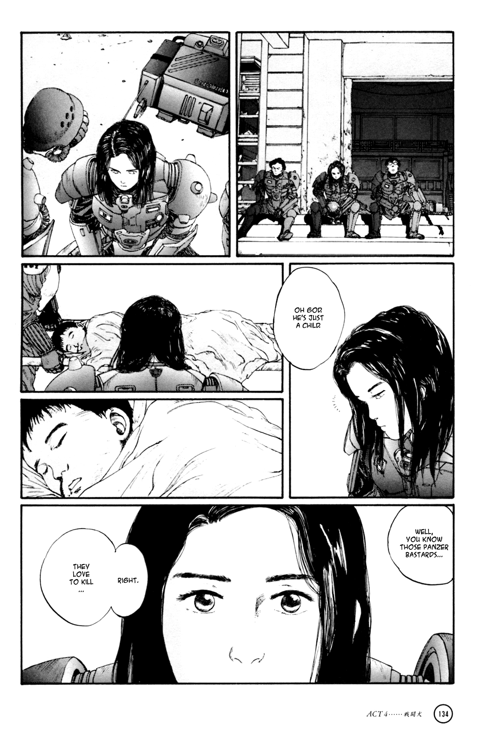 Kerberos Panzer Cop Chapter 4 page 24 - Chapter 4: ACT 4 - THE FIGHTING DOG ( CHAPTER 1 - BEGINNING )