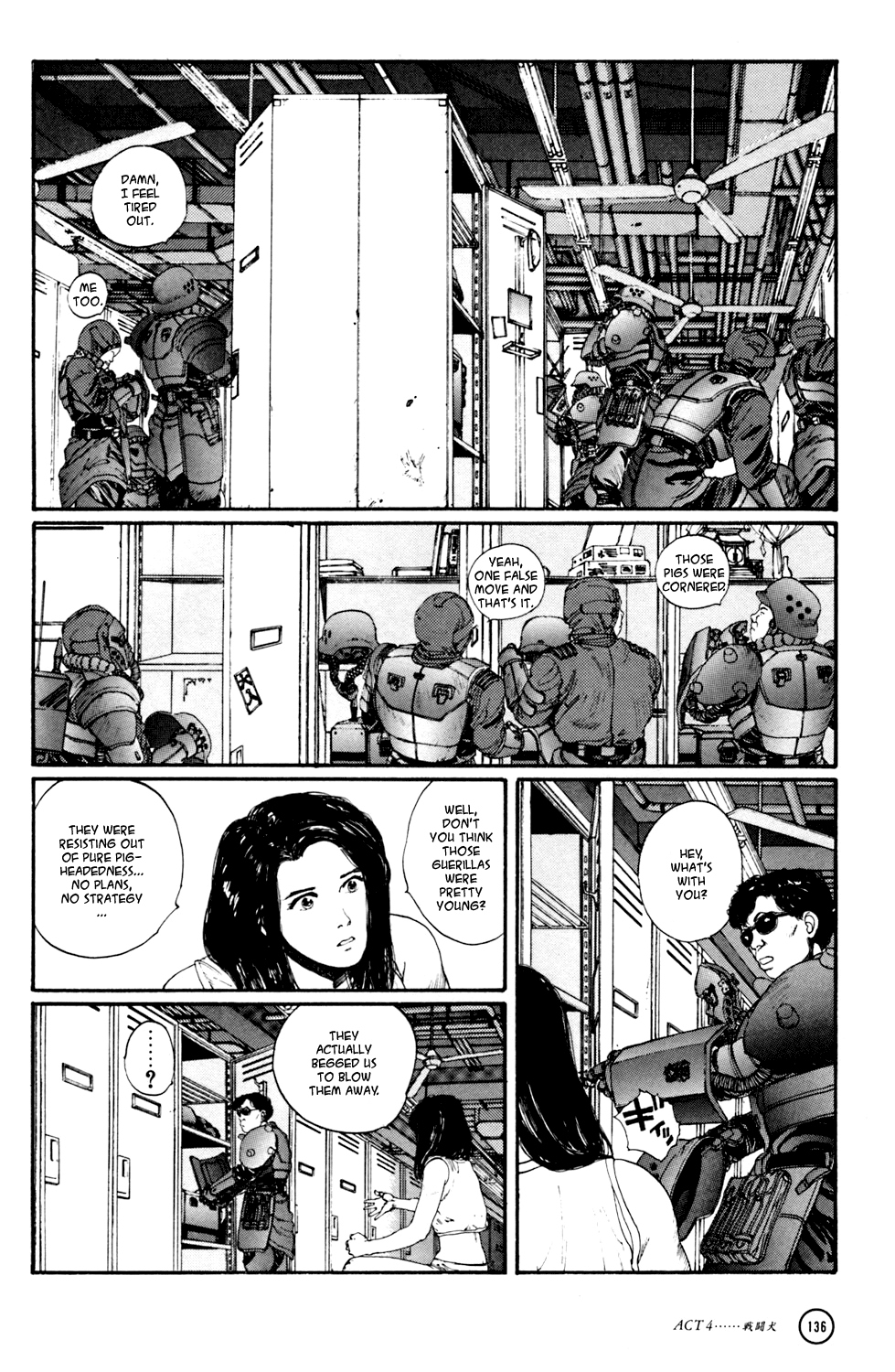 Kerberos Panzer Cop Chapter 4 page 26 - Chapter 4: ACT 4 - THE FIGHTING DOG ( CHAPTER 1 - BEGINNING )