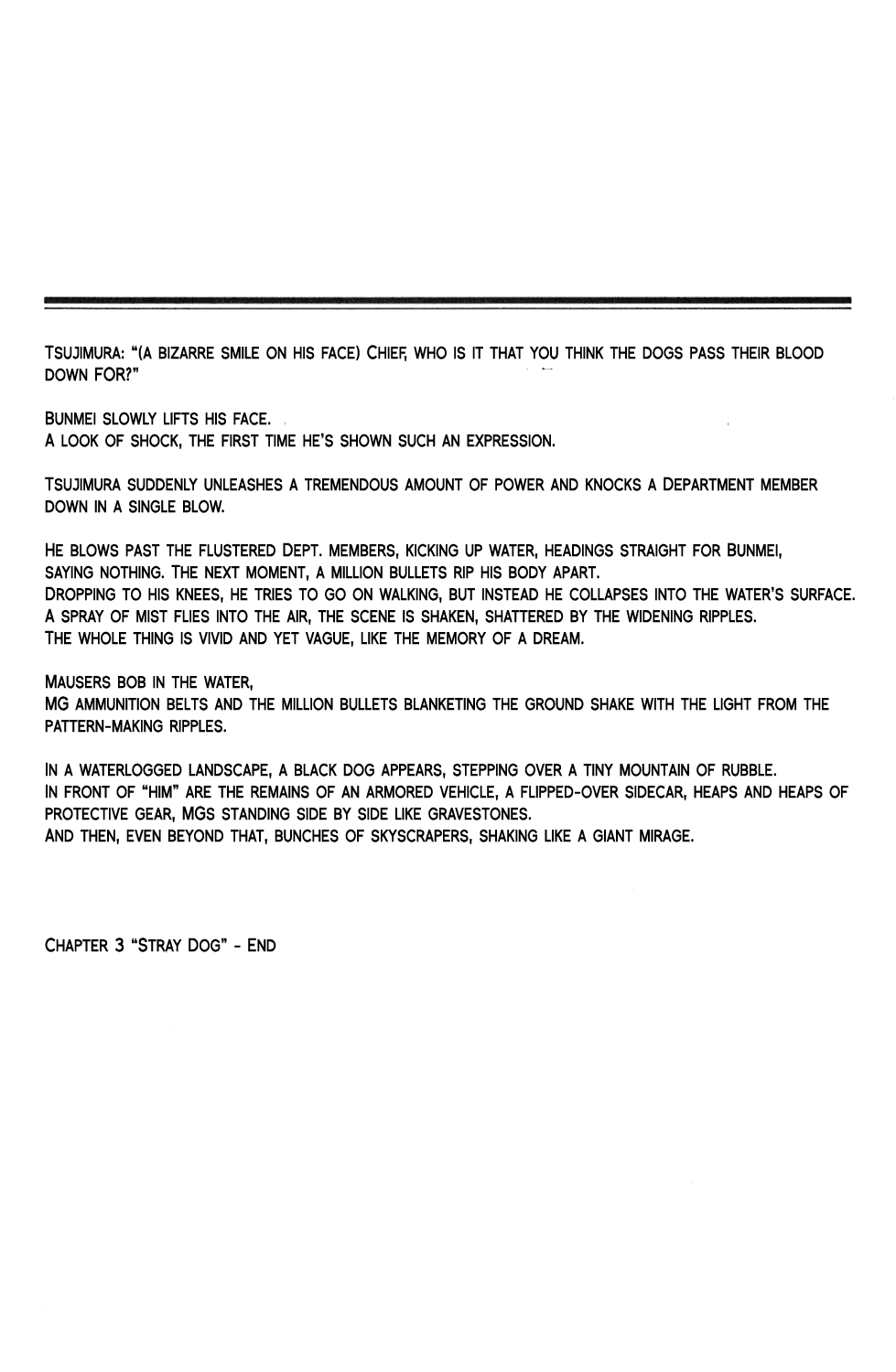 Kerberos Panzer Cop Chapter 4 page 99 - Chapter 4: ACT 4 - THE FIGHTING DOG ( CHAPTER 1 - BEGINNING )