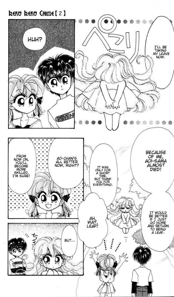 Kero Kero Chime Chapter 13 page 22 - Chapter 13 : The Leaf Spirit Leap Appears