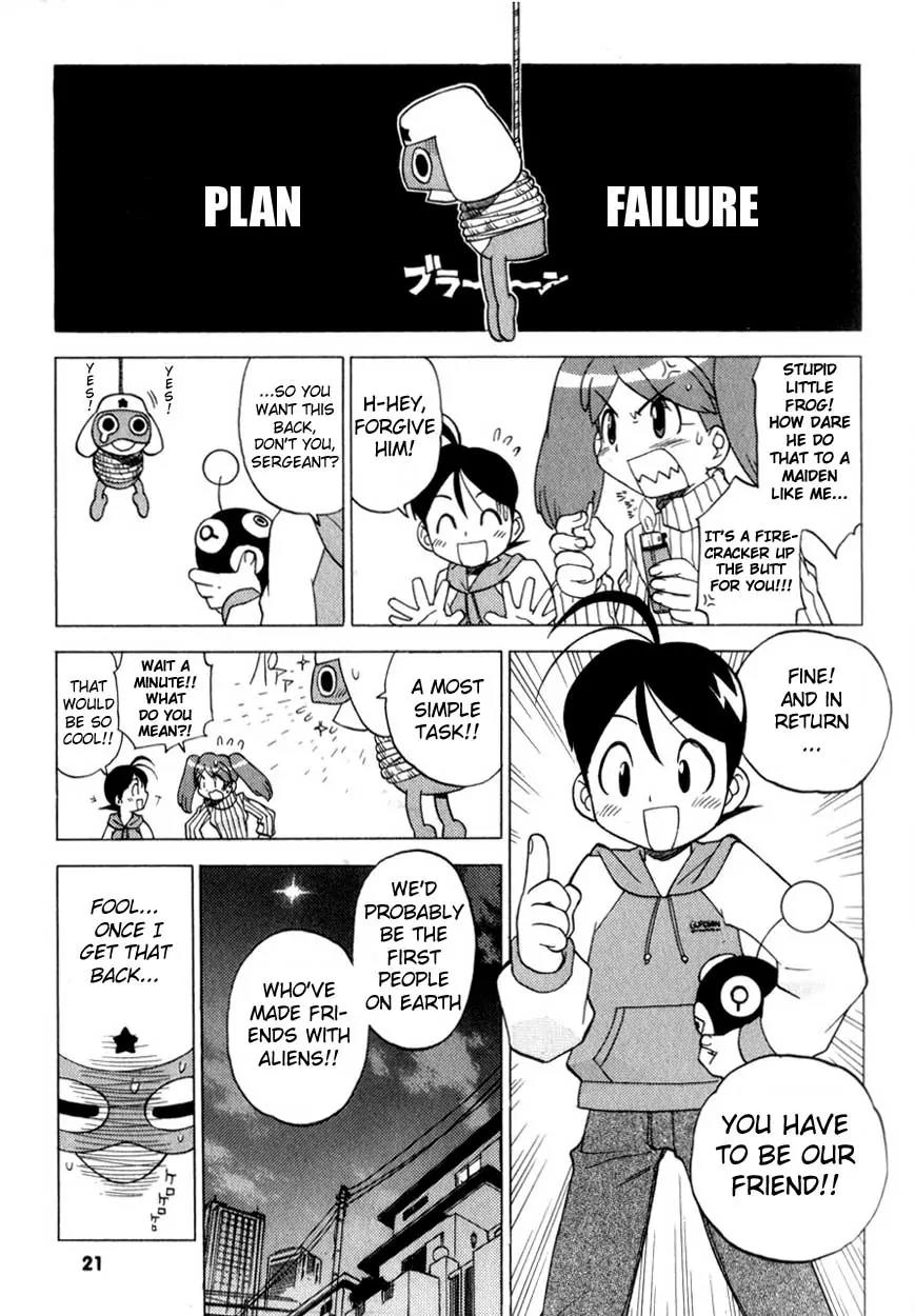 Keroro Gunsou Chapter 1 page 21 - Chapter 1: I Am Sergeant Keroro