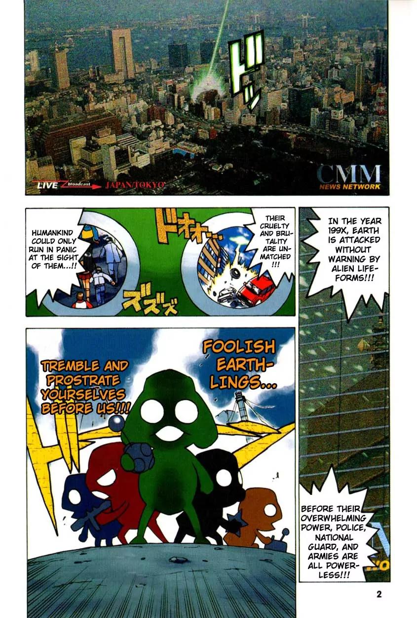 Keroro Gunsou Chapter 1 page 3 - Chapter 1: I Am Sergeant Keroro