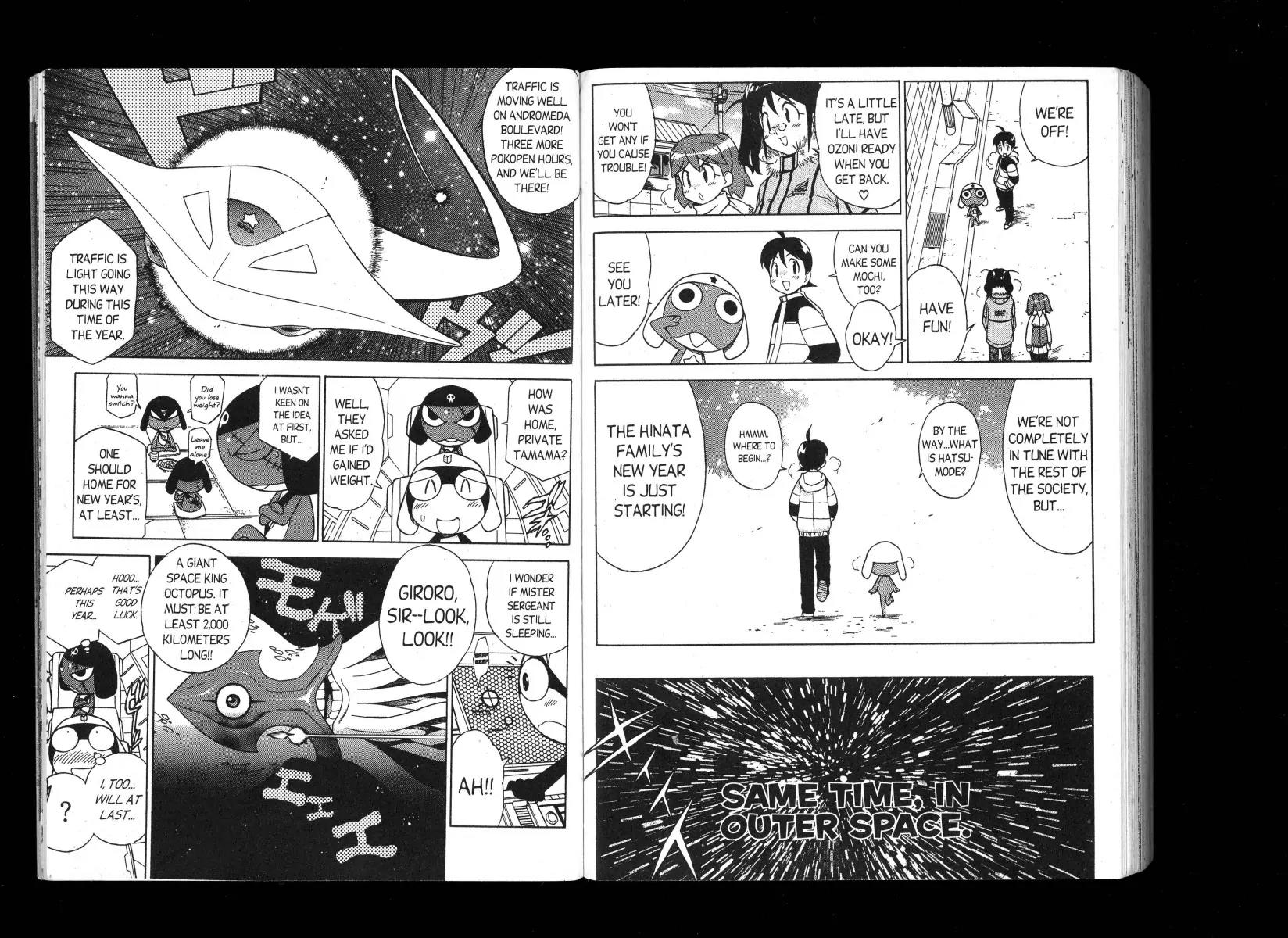 Keroro Gunsou Chapter 100 page 10 - Chapter 100: The Frog Who Lost New Year's!