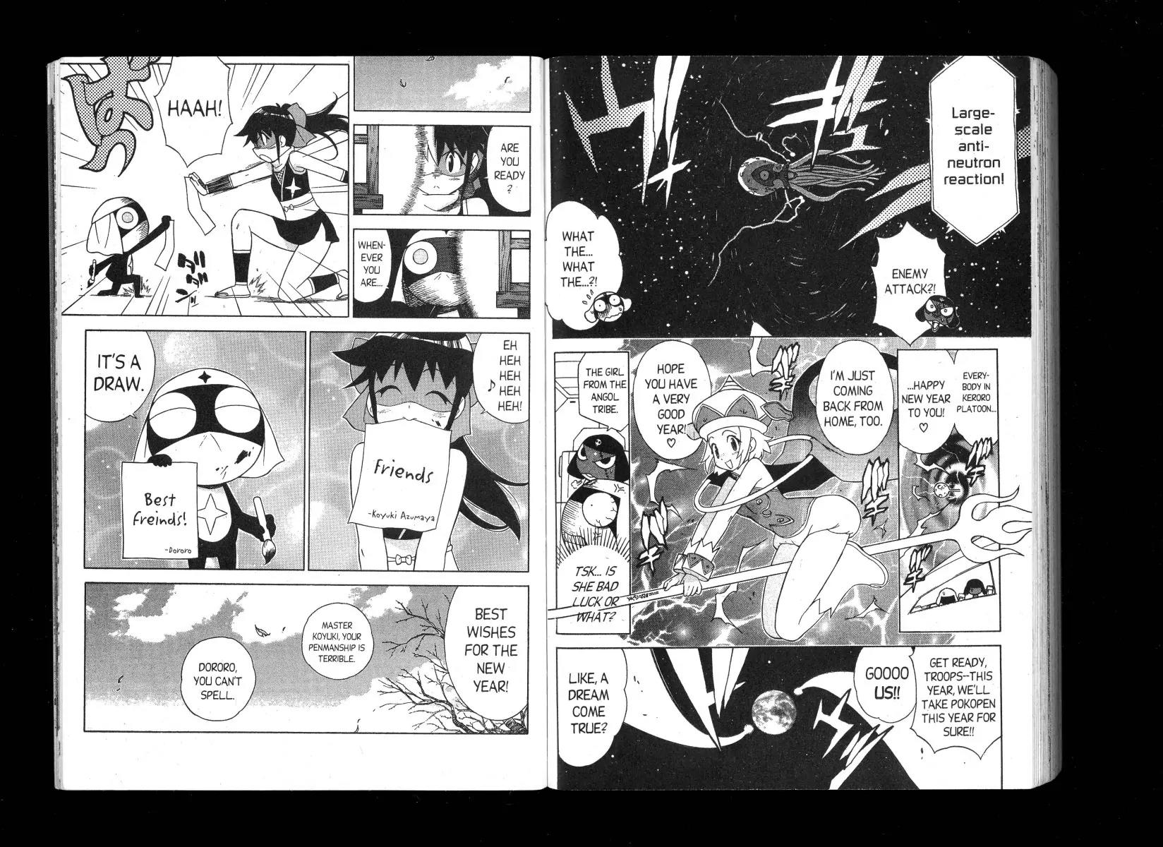Keroro Gunsou Chapter 100 page 11 - Chapter 100: The Frog Who Lost New Year's!