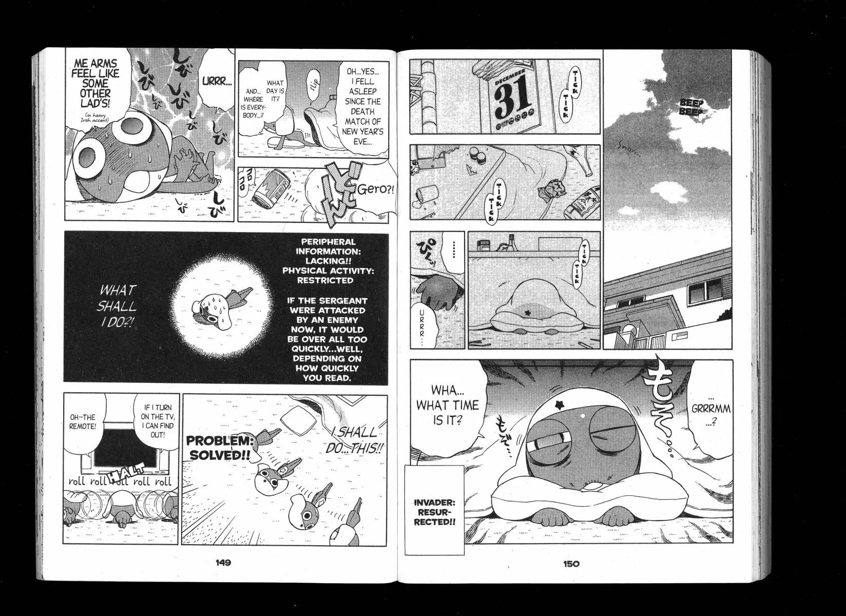 Keroro Gunsou Chapter 100 page 2 - Chapter 100: The Frog Who Lost New Year's!