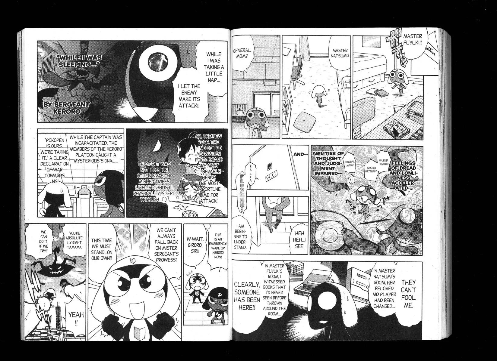 Keroro Gunsou Chapter 100 page 5 - Chapter 100: The Frog Who Lost New Year's!