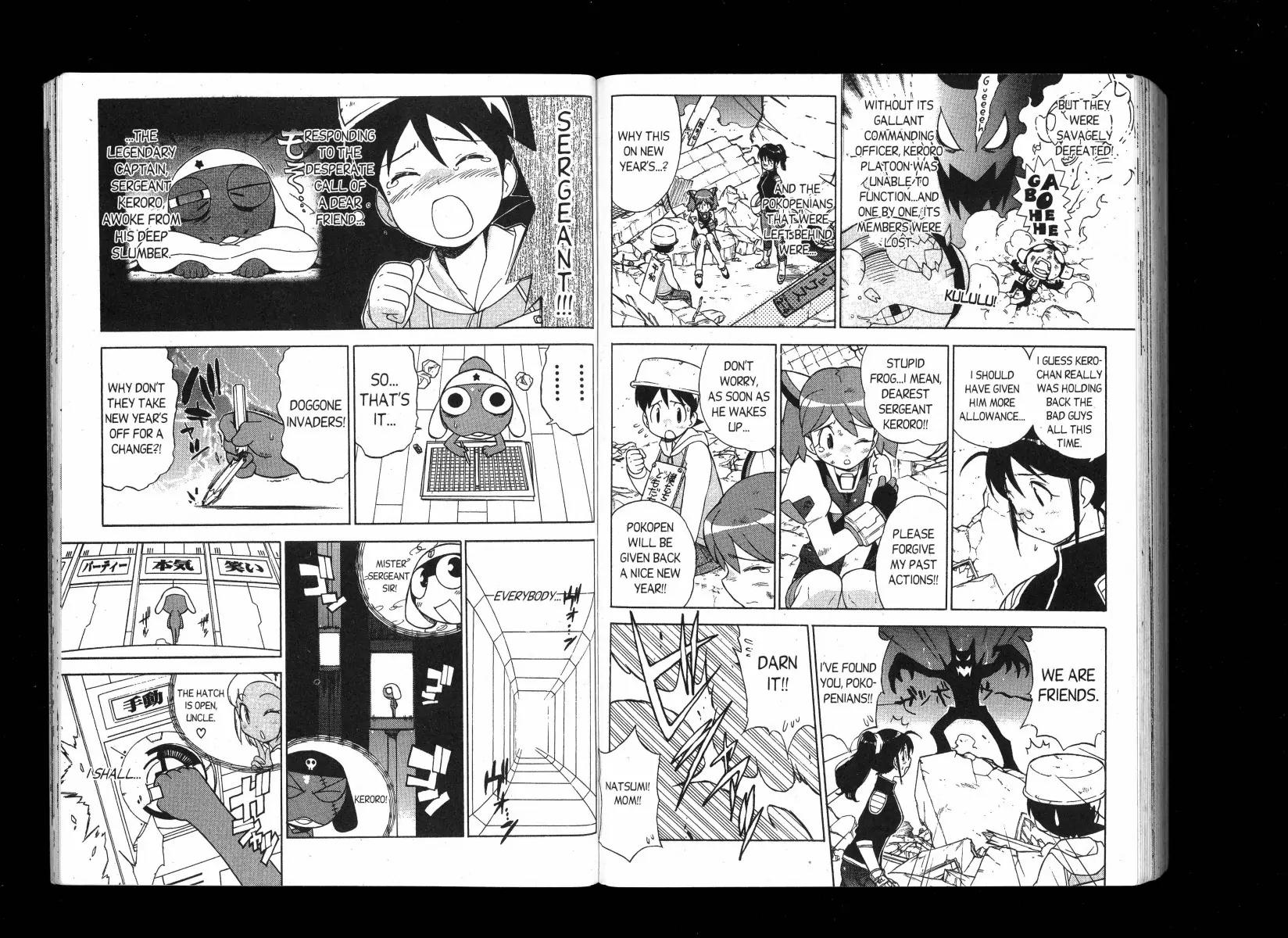 Keroro Gunsou Chapter 100 page 6 - Chapter 100: The Frog Who Lost New Year's!