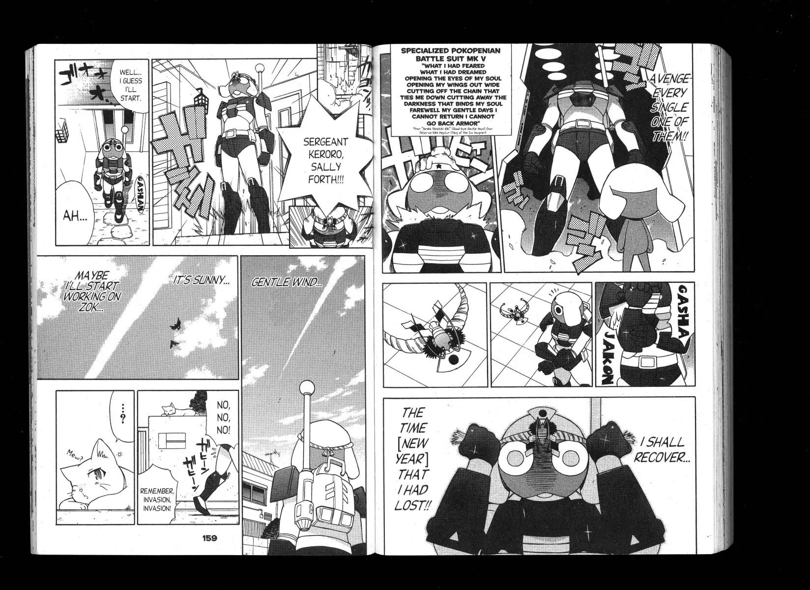 Keroro Gunsou Chapter 100 page 7 - Chapter 100: The Frog Who Lost New Year's!