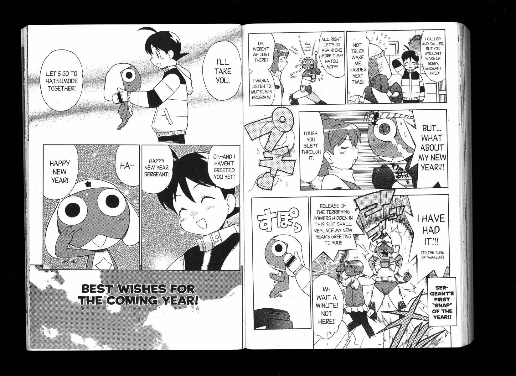Keroro Gunsou Chapter 100 page 9 - Chapter 100: The Frog Who Lost New Year's!