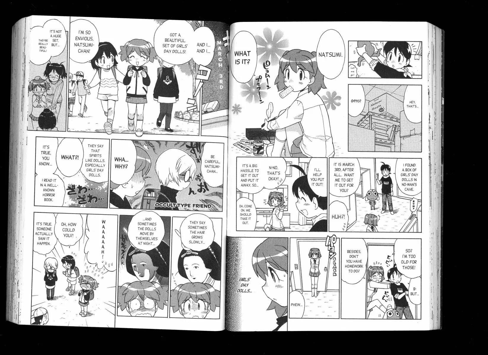 Keroro Gunsou Chapter 104 page 2 - Chapter 104: Keroro Battles The Girls' Day Dolls!