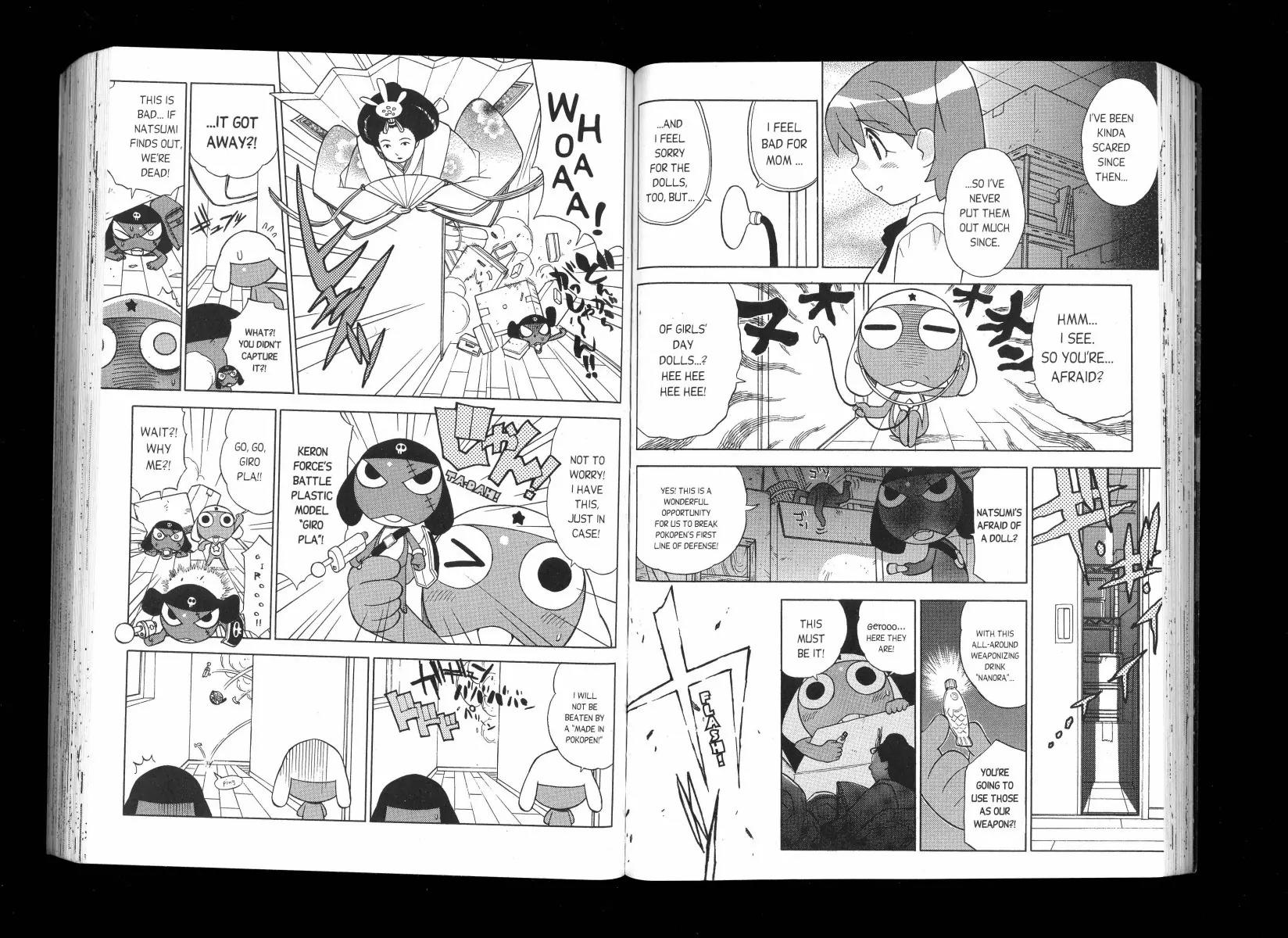 Keroro Gunsou Chapter 104 page 3 - Chapter 104: Keroro Battles The Girls' Day Dolls!