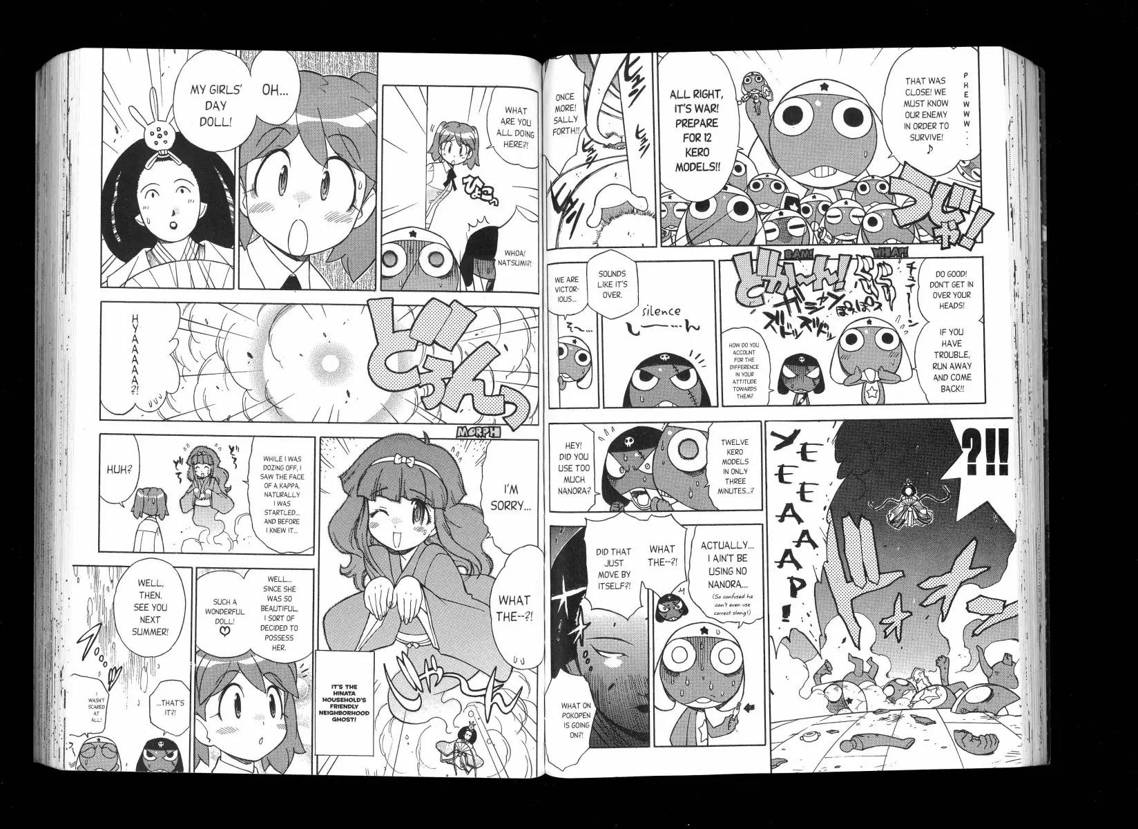 Keroro Gunsou Chapter 104 page 4 - Chapter 104: Keroro Battles The Girls' Day Dolls!