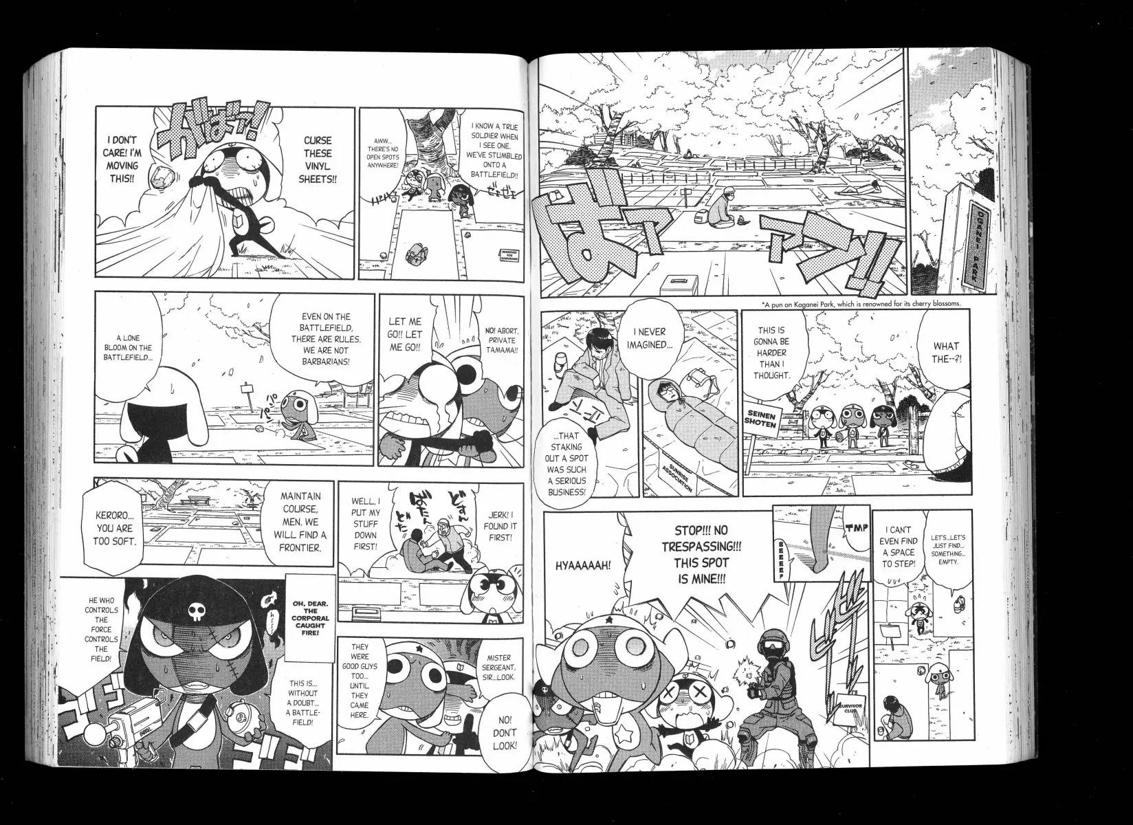 Keroro Gunsou Chapter 105 page 4 - Chapter 105: Cherry Blossoms On The Front Lines