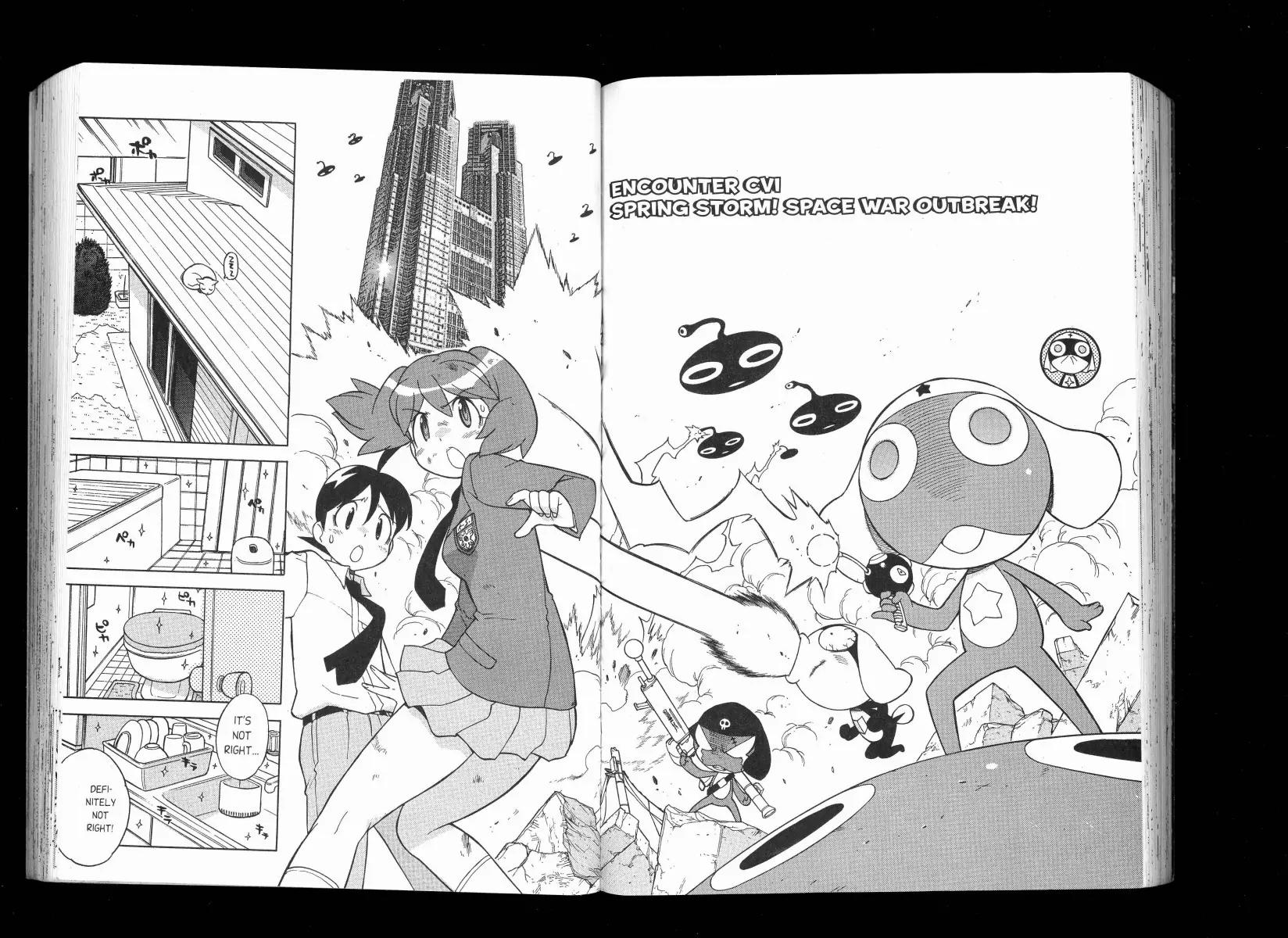 Keroro Gunsou Chapter 106 page 1 - Chapter 106: Spring Storm! Space War Outbreak!