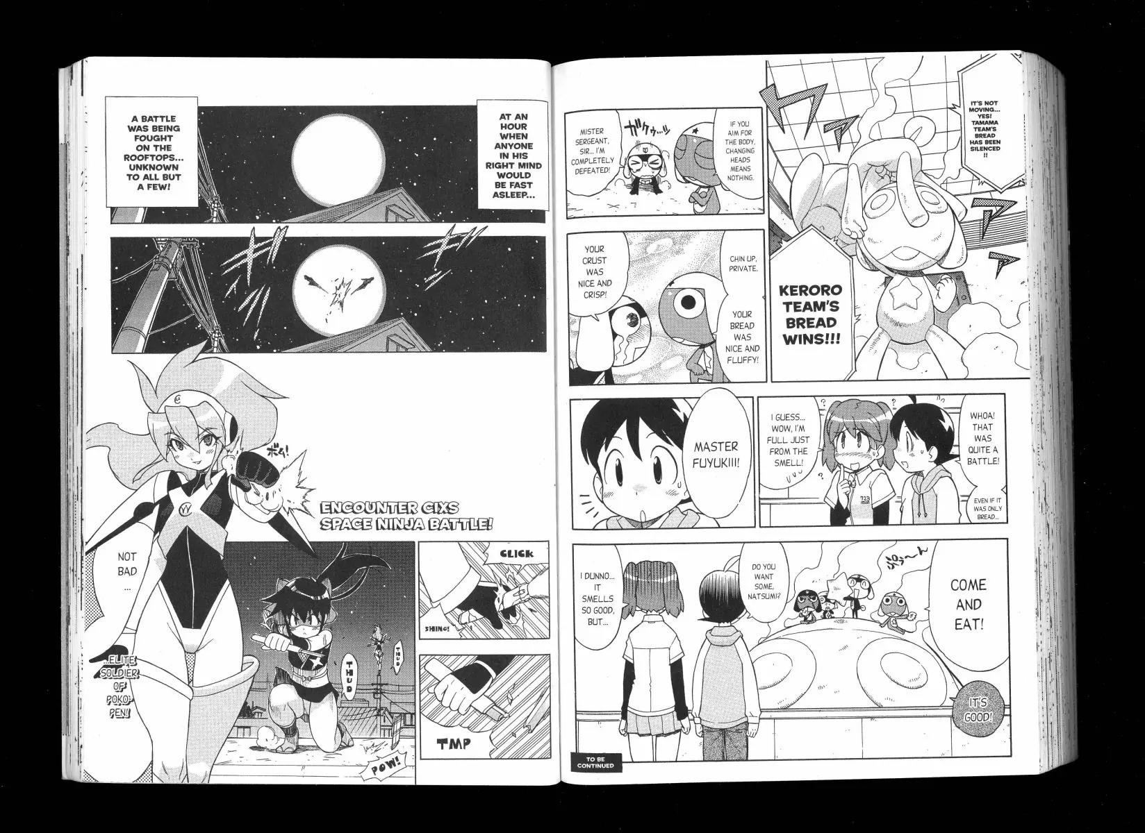 Keroro Gunsou Chapter 109 page 1 - Chapter 109: Space Ninja Battle!