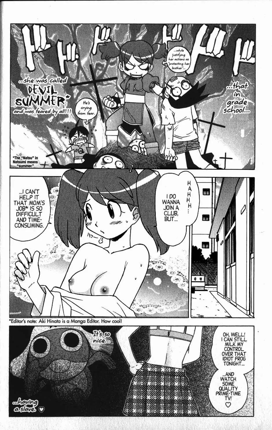 Keroro Gunsou Chapter 11 page 17 - Chapter 11: A New Life-Form Attacks!