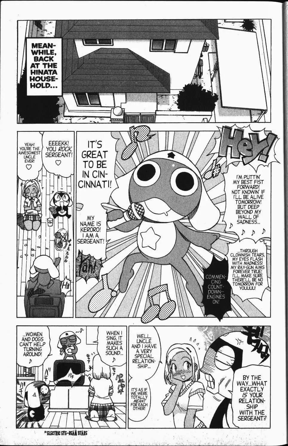 Keroro Gunsou Chapter 11 page 22 - Chapter 11: A New Life-Form Attacks!