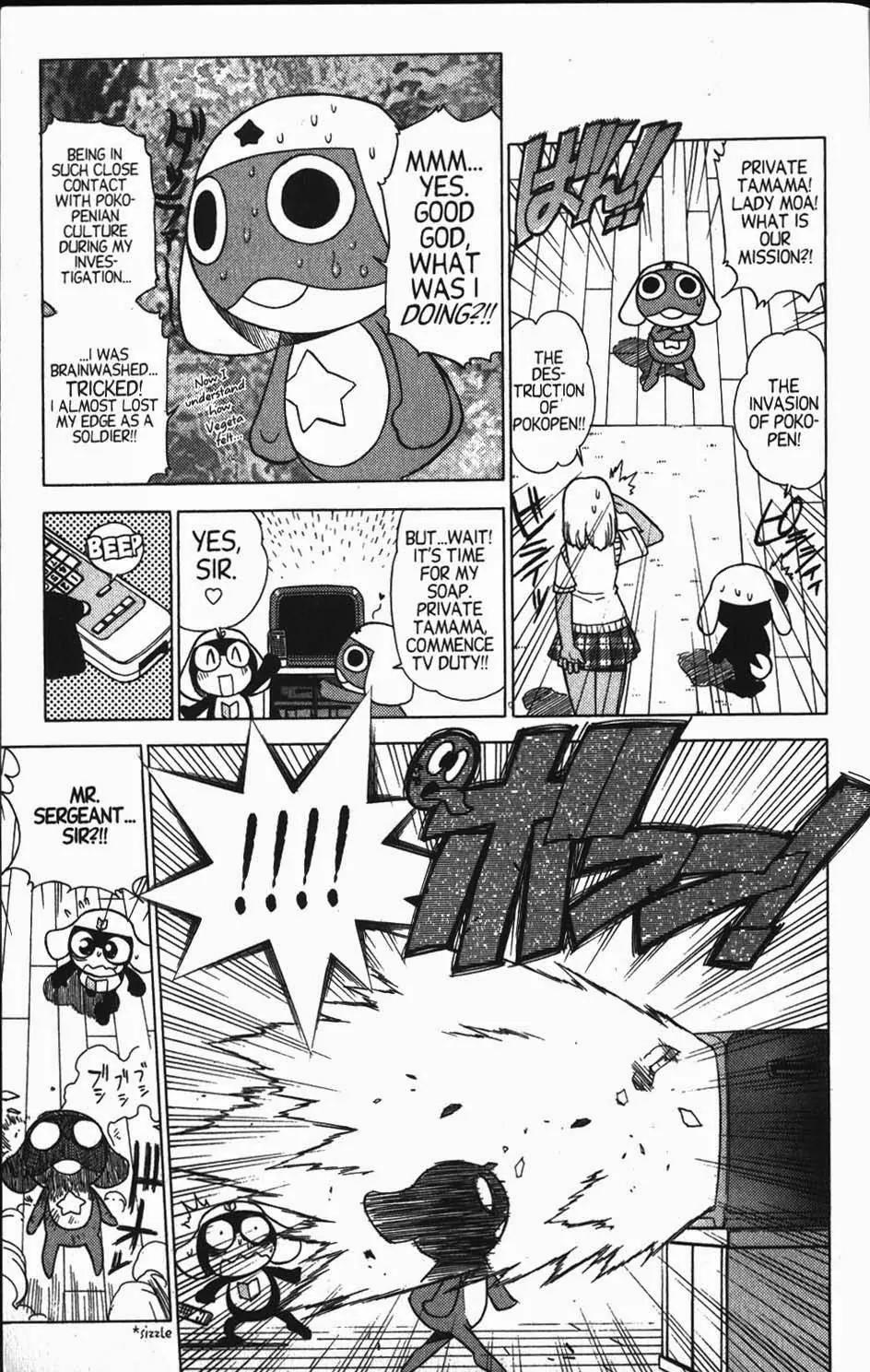 Keroro Gunsou Chapter 11 page 24 - Chapter 11: A New Life-Form Attacks!