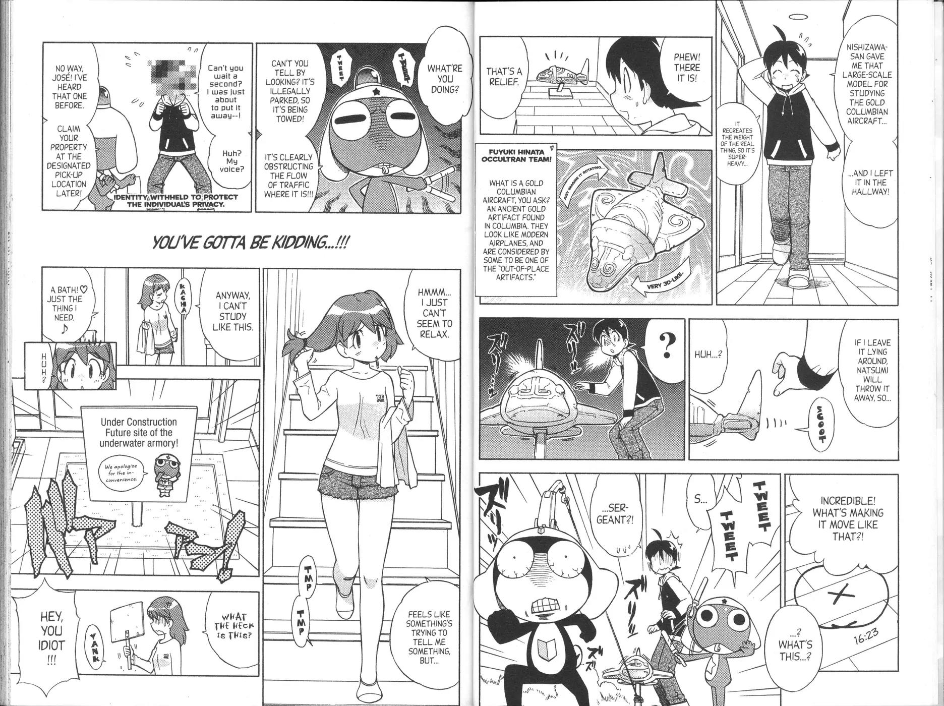 Keroro Gunsou Chapter 118 page 14 - Chapter 118