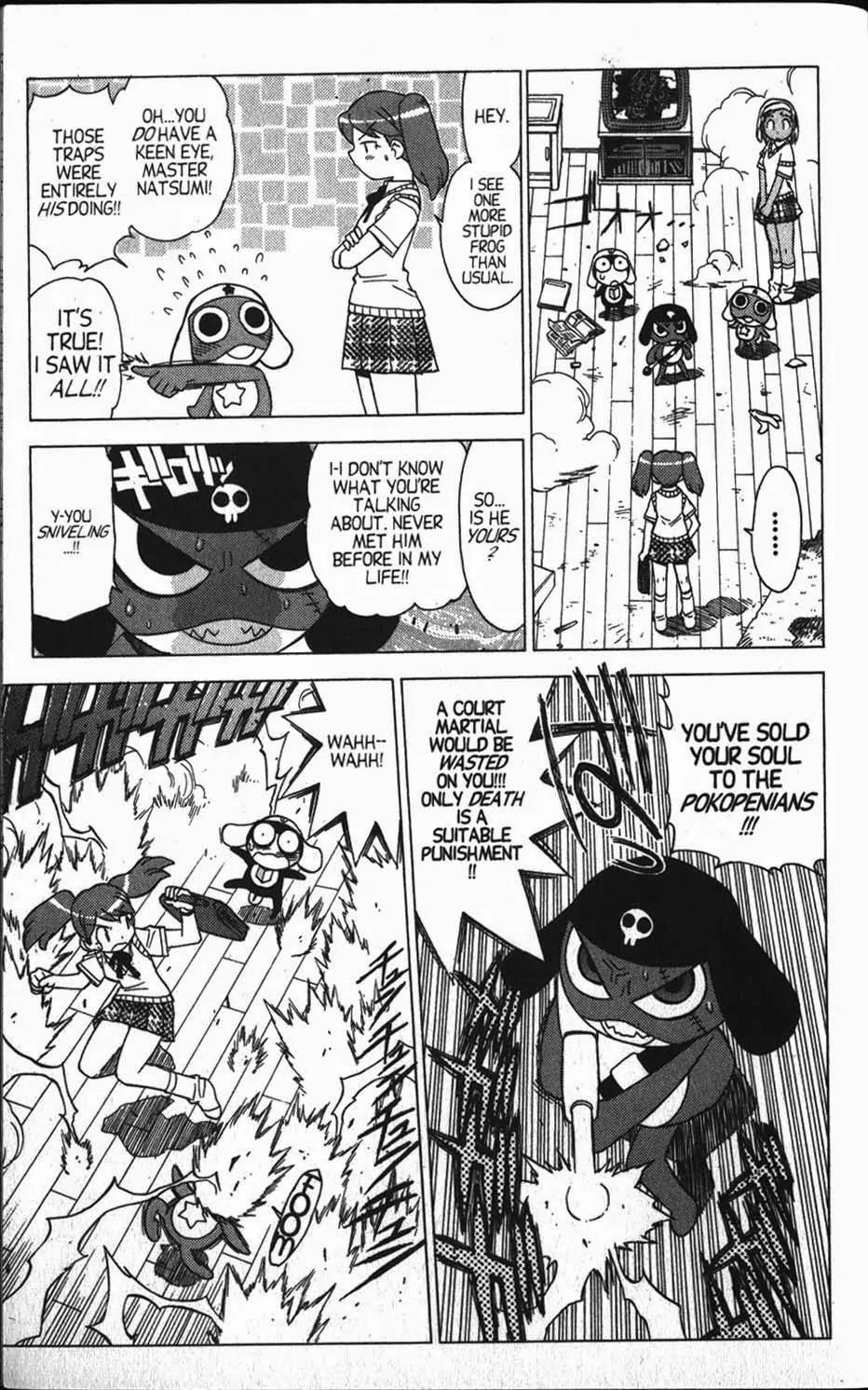 Keroro Gunsou Chapter 12 page 13 - Chapter 12: Battle Royale: Keroro vs. Giroro