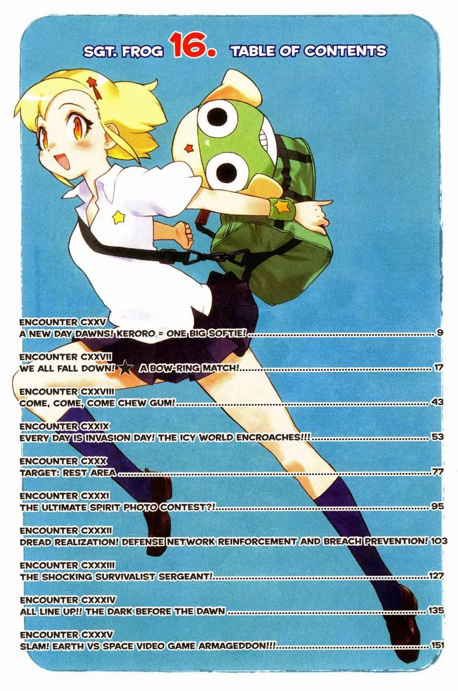 Keroro Gunsou Chapter 126 page 3 - Chapter 126