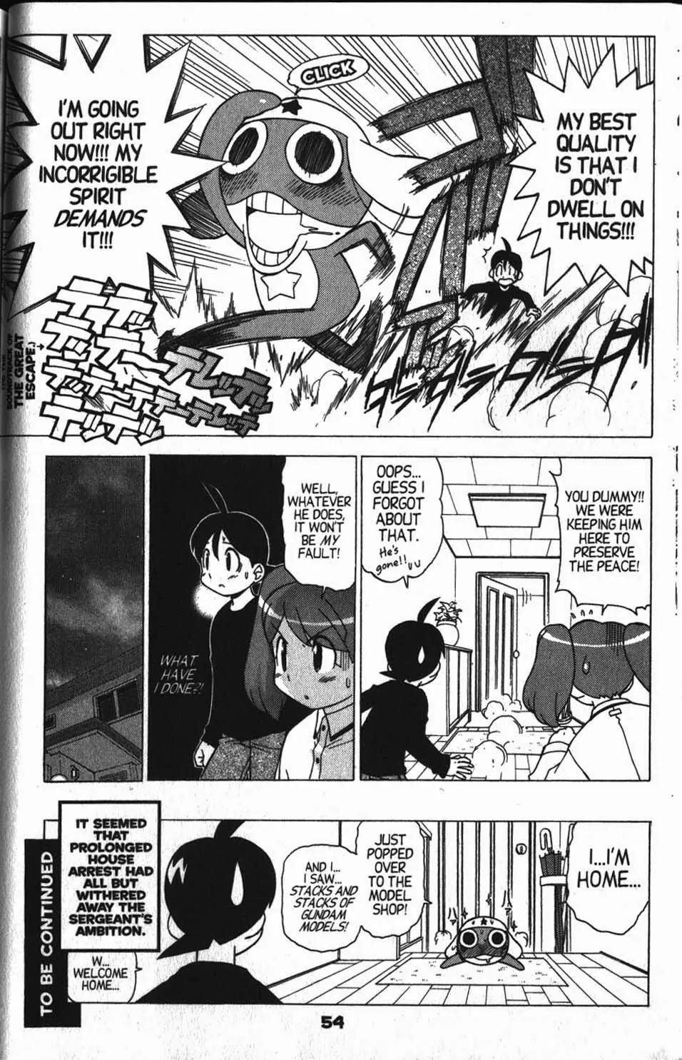 Keroro Gunsou Chapter 13 page 17 - Chapter 13: Seargent Reaches the Critical Point