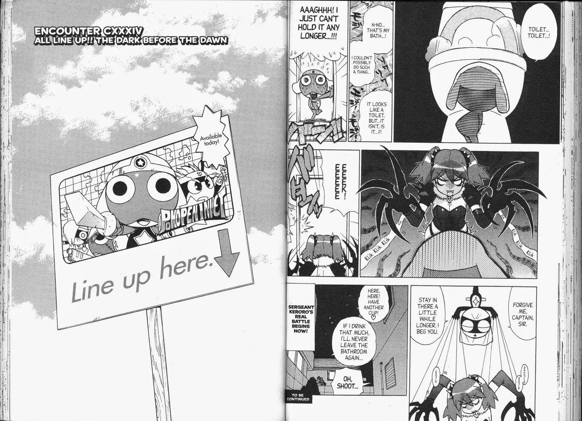 Keroro Gunsou Chapter 134 page 1 - Chapter 134