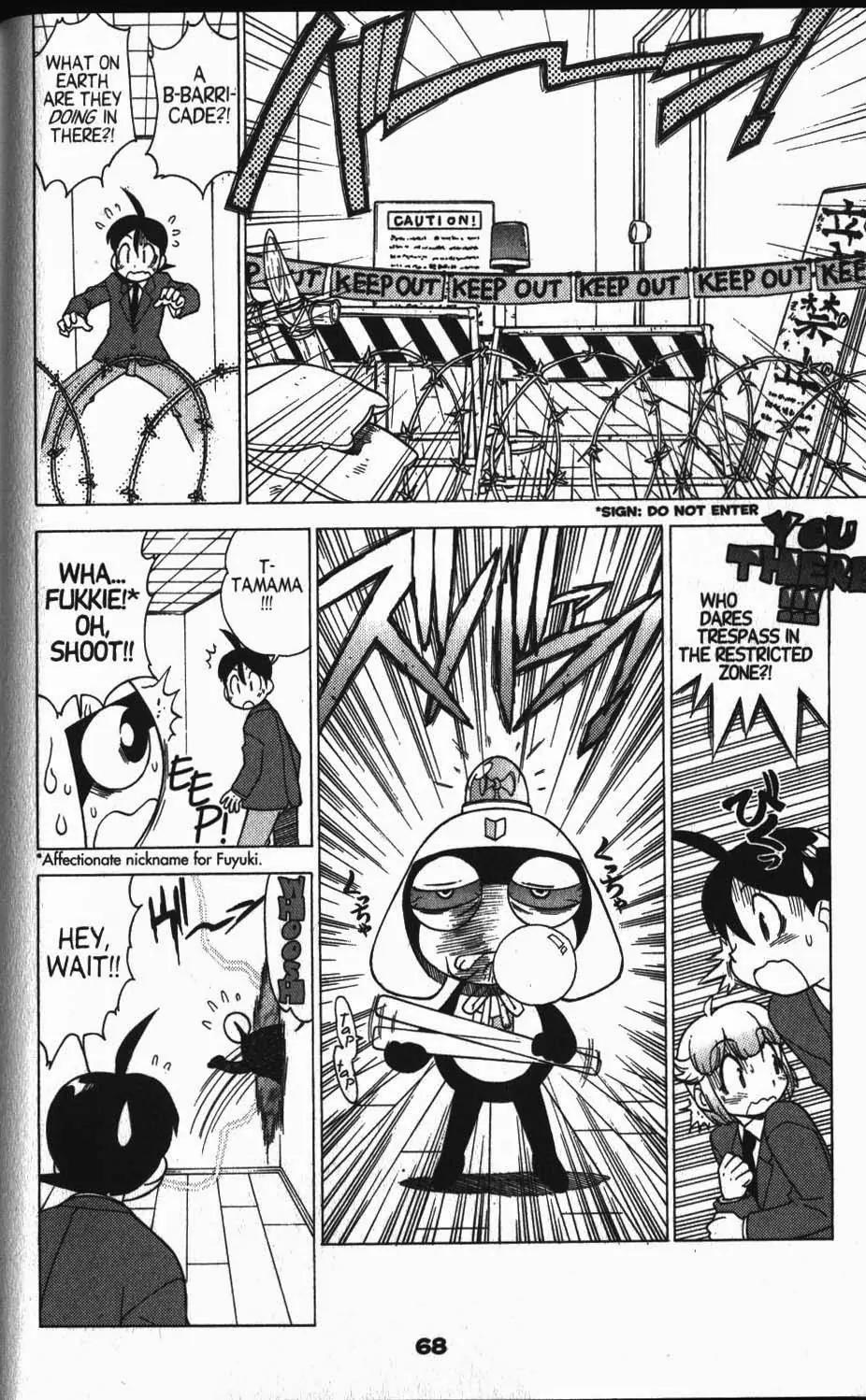 Keroro Gunsou Chapter 14 page 13 - Chapter 14: Top Secret Operations Rally!!