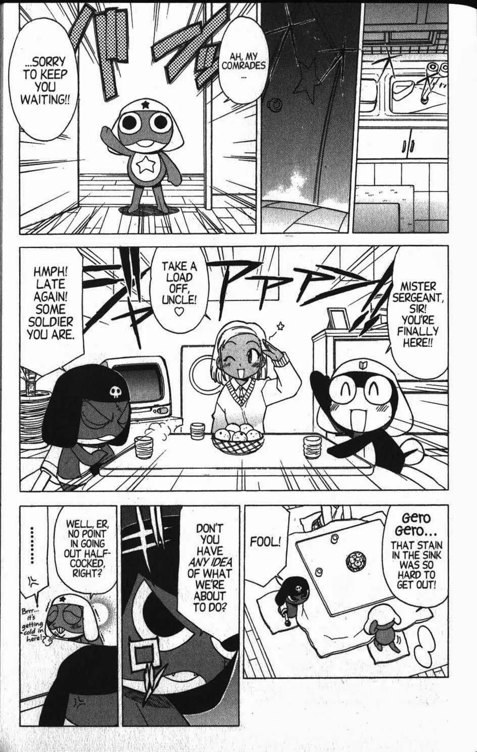 Keroro Gunsou Chapter 14 page 8 - Chapter 14: Top Secret Operations Rally!!