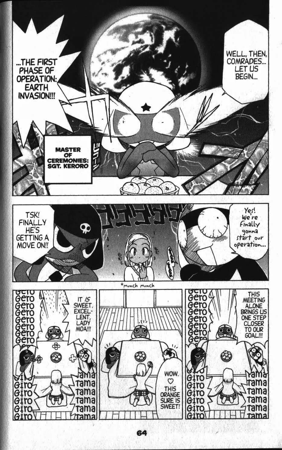 Keroro Gunsou Chapter 14 page 9 - Chapter 14: Top Secret Operations Rally!!