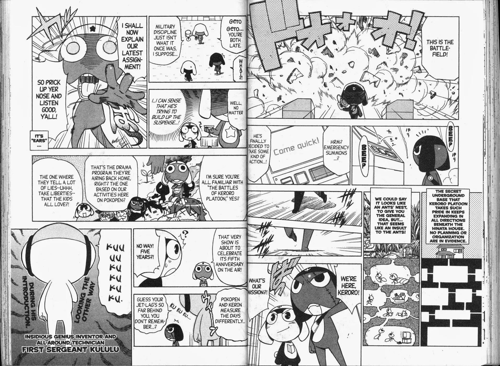 Keroro Gunsou Chapter 142 page 4 - Chapter 142