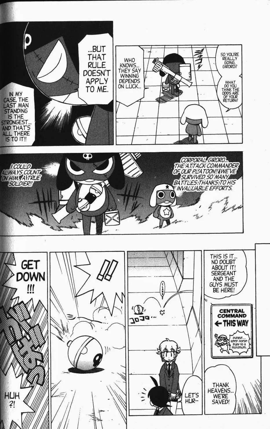 Keroro Gunsou Chapter 15 page 11 - Chapter 15: Momoka's Love: A Narrow Escape