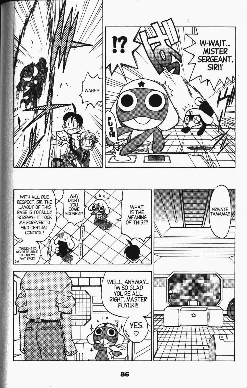 Keroro Gunsou Chapter 15 page 15 - Chapter 15: Momoka's Love: A Narrow Escape