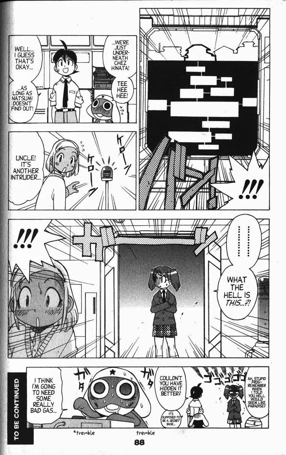 Keroro Gunsou Chapter 15 page 17 - Chapter 15: Momoka's Love: A Narrow Escape