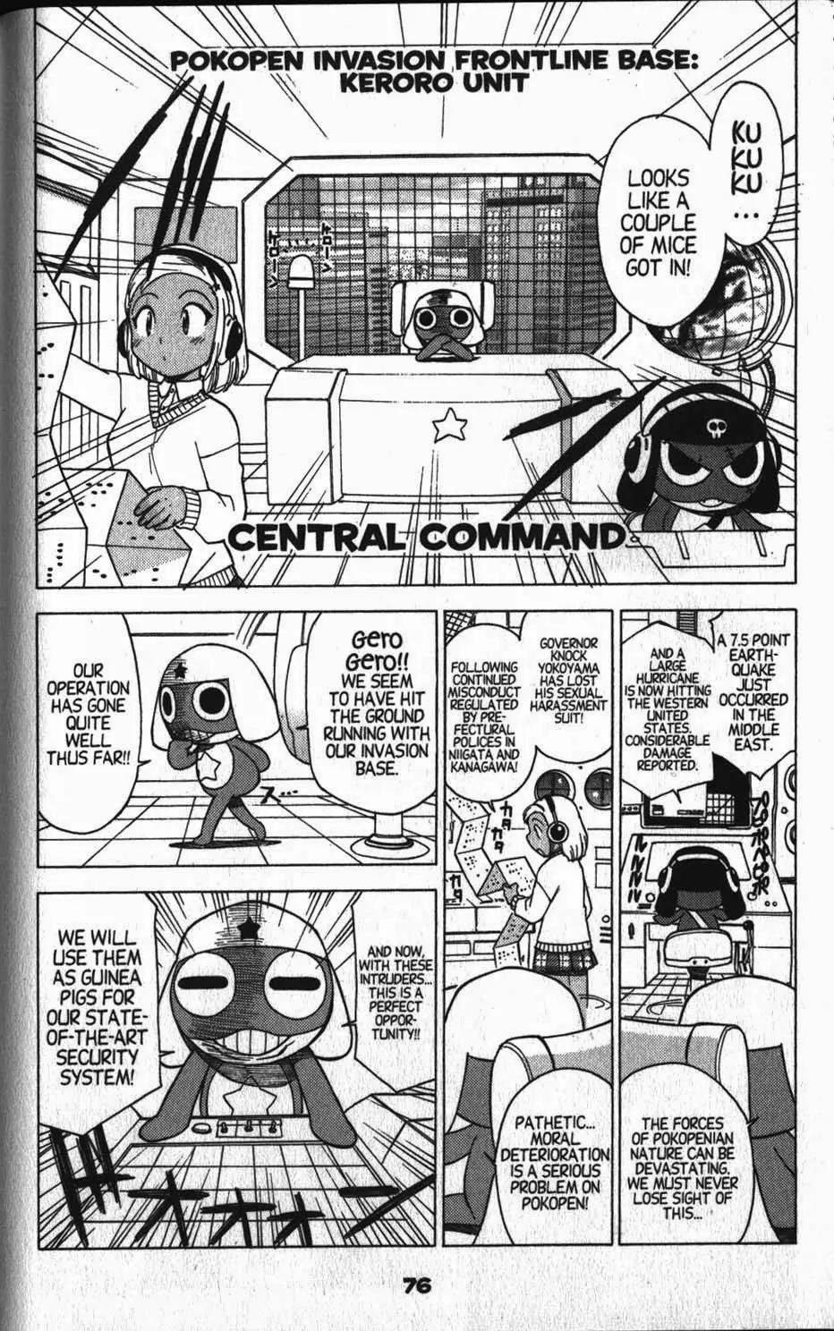 Keroro Gunsou Chapter 15 page 5 - Chapter 15: Momoka's Love: A Narrow Escape