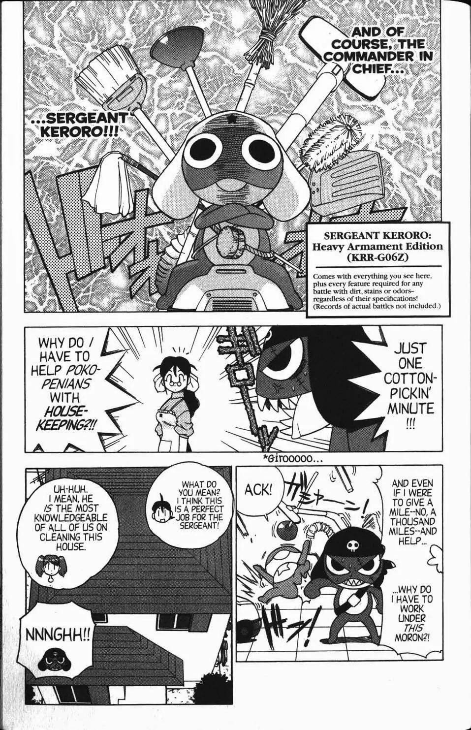 Keroro Gunsou Chapter 16 page 4 - Chapter 16: Battle Royale: Keroro vs. Giroro