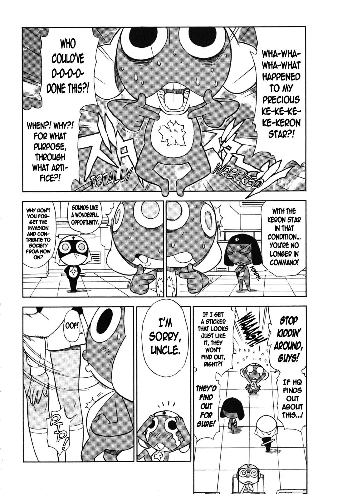 Keroro Gunsou Chapter 176 page 12 - Chapter 176: The Sticky Sticker Blitzkrieg!