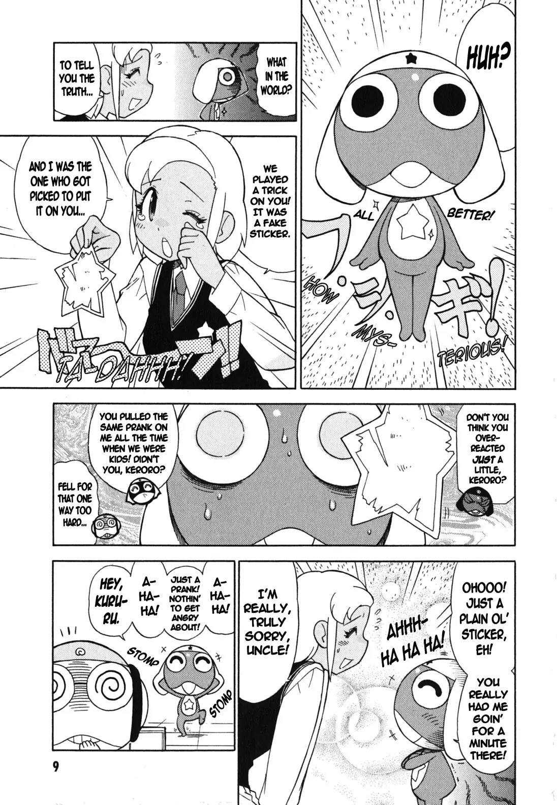 Keroro Gunsou Chapter 176 page 13 - Chapter 176: The Sticky Sticker Blitzkrieg!