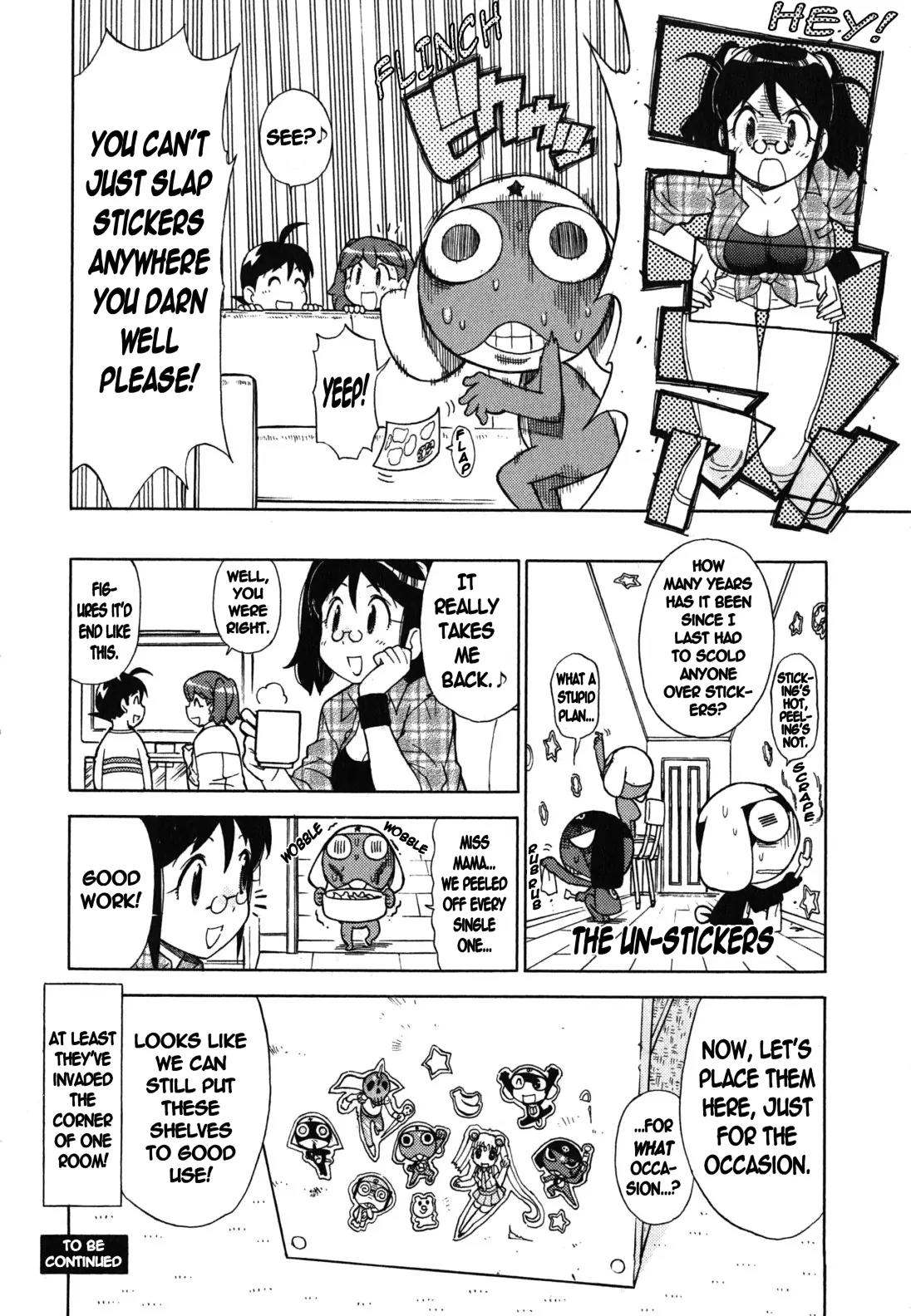 Keroro Gunsou Chapter 176 page 18 - Chapter 176: The Sticky Sticker Blitzkrieg!