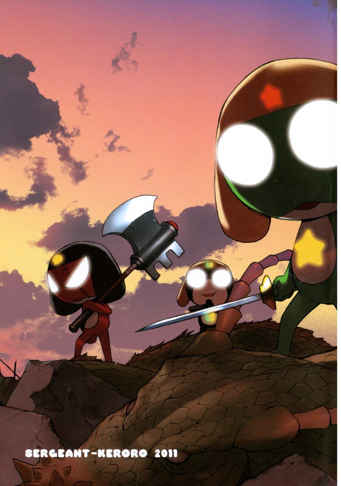 Keroro Gunsou Chapter 176 page 6 - Chapter 176: The Sticky Sticker Blitzkrieg!
