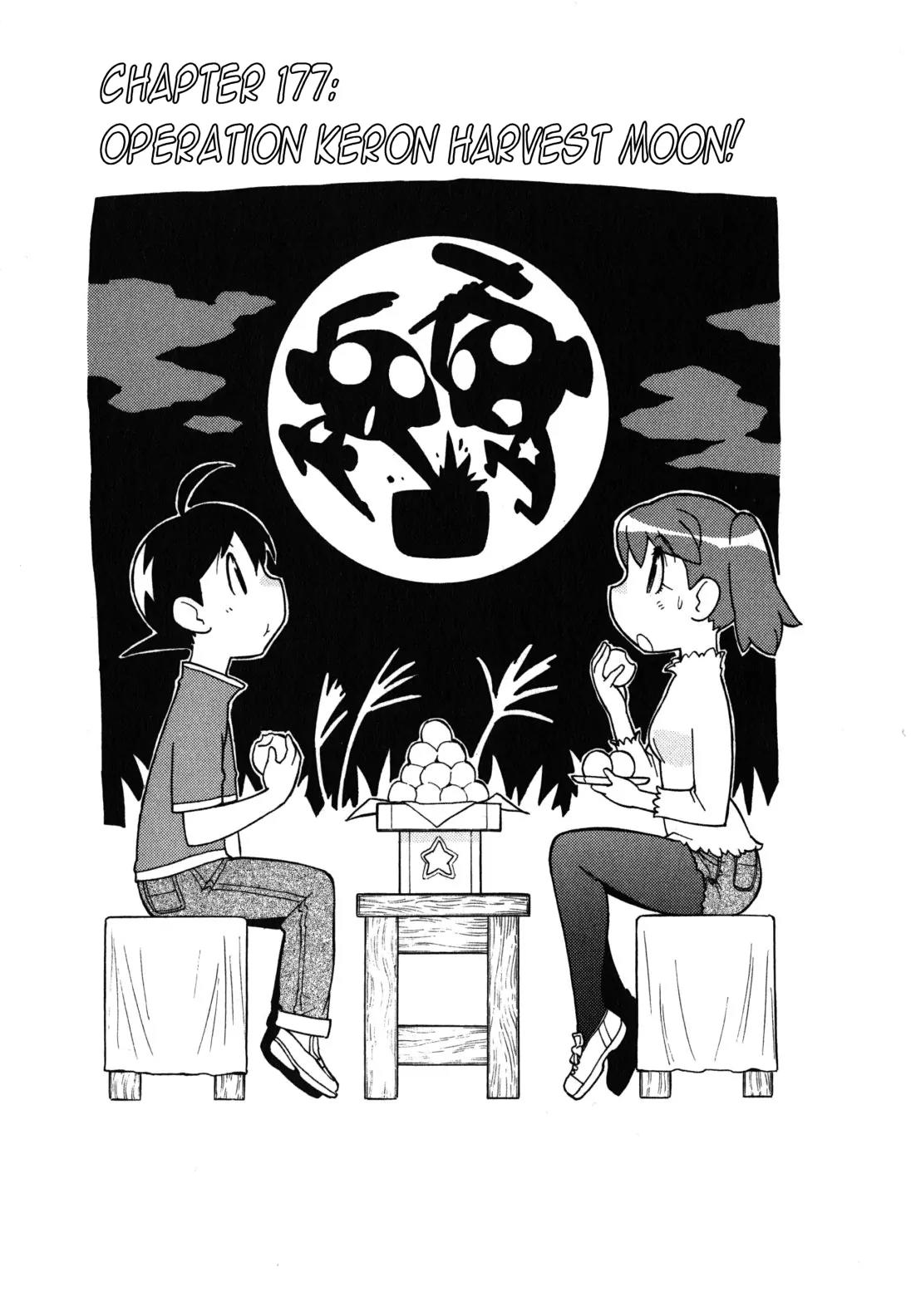 Keroro Gunsou Chapter 177 page 1 - Chapter 177: Operation Keron Harvest Moon!