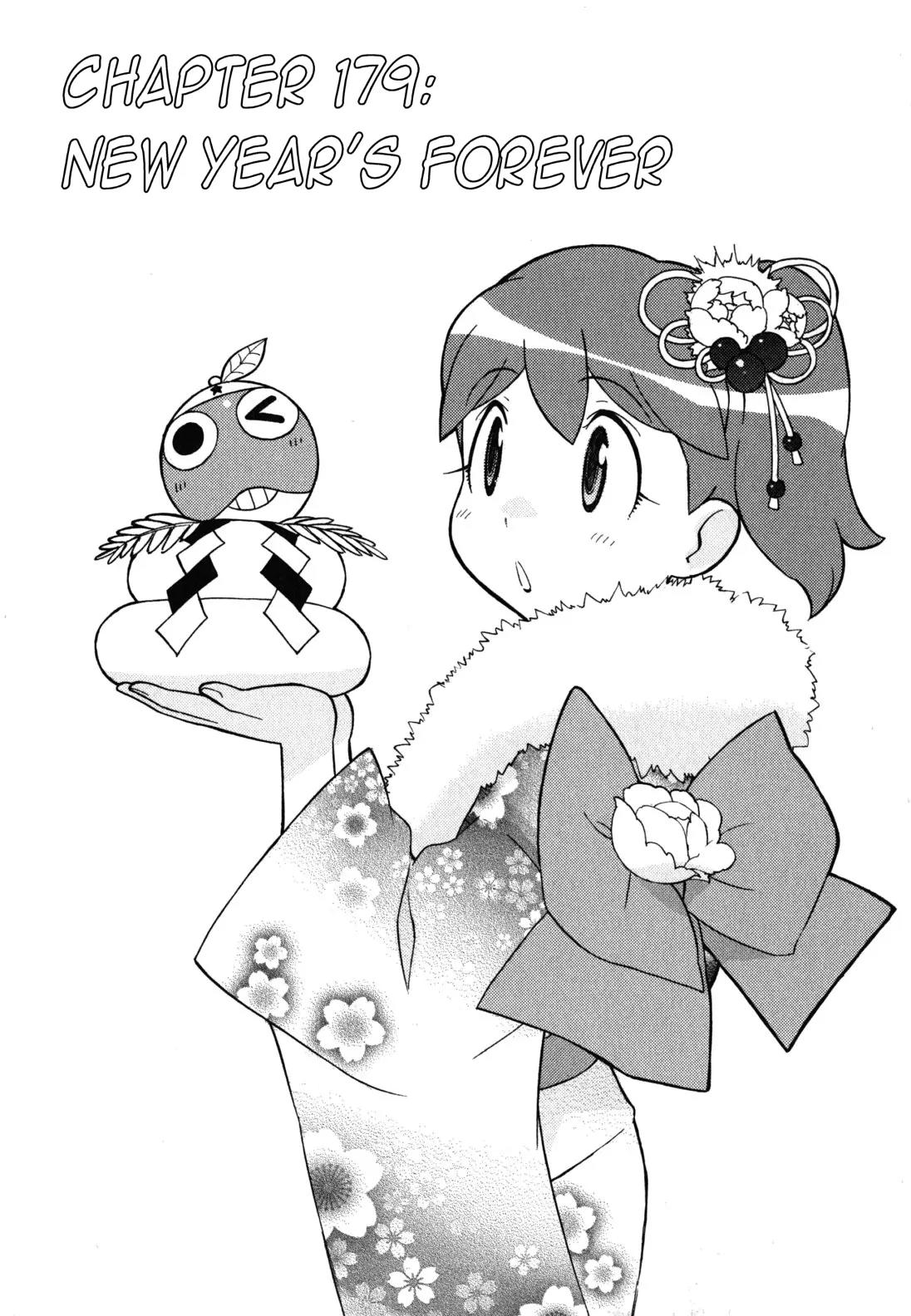 Keroro Gunsou Chapter 179 page 1 - Chapter 179: New Year's Forever