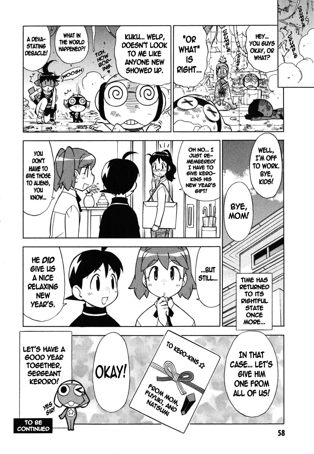 Keroro Gunsou Chapter 179 page 16 - Chapter 179: New Year's Forever