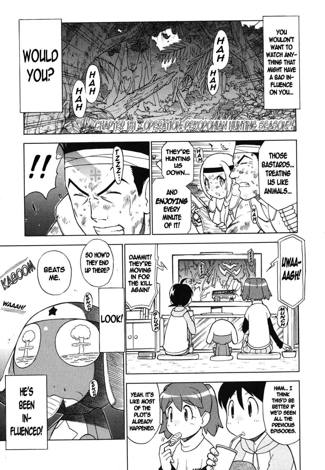 Keroro Gunsou Chapter 181 page 1 - Chapter 181: Operation: Pekoponian Hunting Season?!