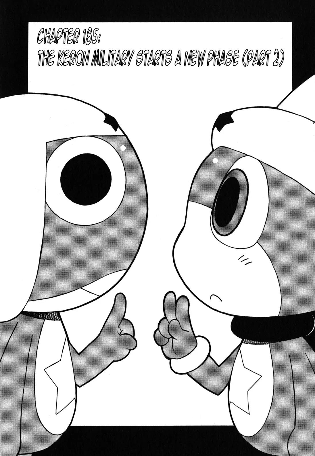 Keroro Gunsou Chapter 185 page 2 - Chapter 185: The Keron Military Starts a New Phase (Part 2)