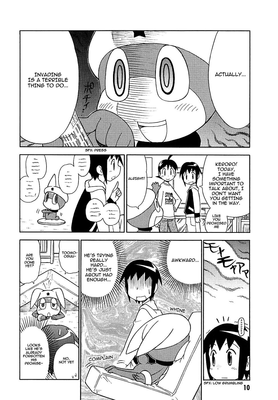 Keroro Gunsou Chapter 186 page 11 - Chapter 186: A Terrifying New... Volume